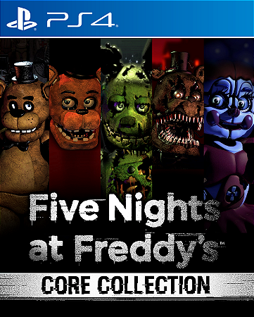 Five Nights at Freddy’s: Core Collection 1, 2 , 3 , 4 - PS4 - PSN - MÍDIA DIGITAL