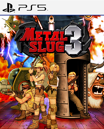 METAL SLUG 3 - PS5 - PSN MÍDIA DIGITAL