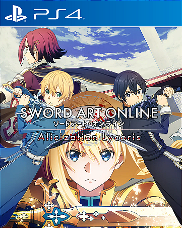 SWORD ART ONLINE Alicization Lycoris - PS4 PSN MÍDIA DIGITAL