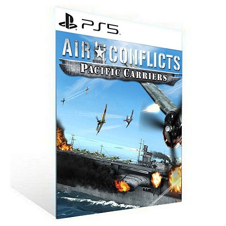 AIR CONFLICTS PACIFIC CARRIERS - PS5 - PSN MÍDIA DIGITAL
