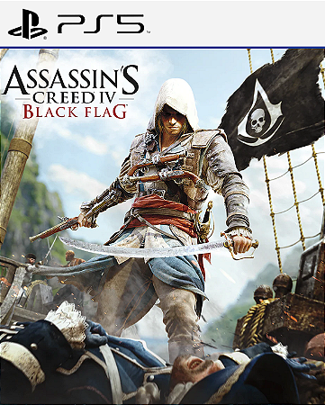 ASSASSINS CREED 4 BLACK FLAG - PS5 - PSN MÍDIA DIGITAL
