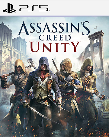 ASSASSINS CREED UNITY - PS5 - PSN MÍDIA DIGITAL