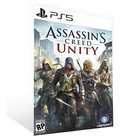 ASSASSINS CREED UNITY -  PS5 - PSN MÍDIA DIGITAL