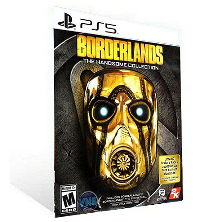 Borderlands - The Handsome Collection PS5 - PSN MÍDIA DIGITAL