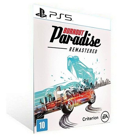 Burnout Paradise Remastered - Ps5  - PSN - Mídia Digital