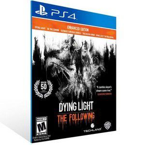 DYING LIGHT  THE FOLLOWING ENHANCED EDITION - PS4 INGLÊS  - PSN MÍDIA DIGITAL
