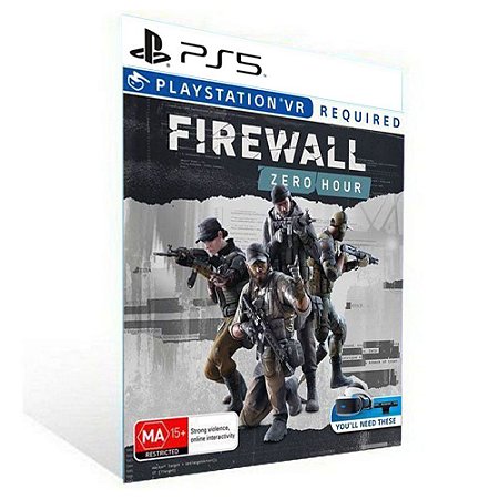 Firewall Zero Hour Vr - PS5 - PSN - Mídia Digital
