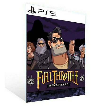 Full Throttle Remastered - PS5 - PSN Mídia Digital