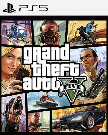 GRAND THEFT AUTO V GTA 5 - PS5 - PSN MÍDIA DIGITAL