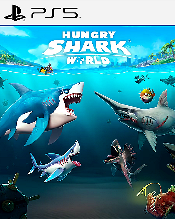 Hungry Shark World - PS5 - PSN MÍDIA DIGITAL