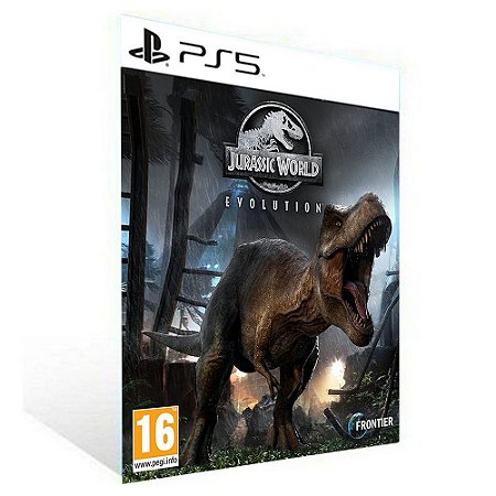 JURASSIC WORLD EVOLUTION - PS5 - PSN MÍDIA DIGITAL