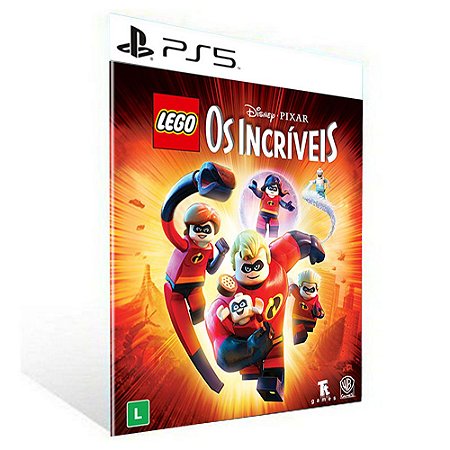 LEGO OS INCRÍVEIS - PS5 - PSN MÍDIA DIGITAL