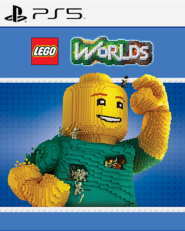 LEGO WORLDS - PS5 - PSN MÍDIA DIGITAL