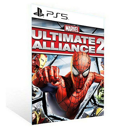 Marvel ultimate alliance 2  - PS5  - PSN MÍDIA DIGITAL