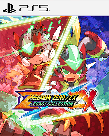 MEGA MAN ZERO/ZX LEGACY COLLECTION - PS5 - PSN MÍDIA DIGITAL