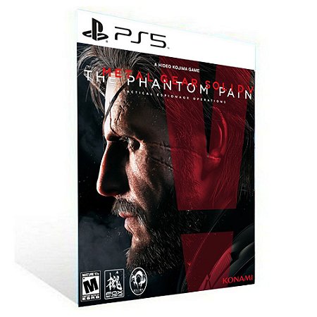 METAL GEAR SOLID 5 THE PHANTOM PAIN - PS5 - PSN MÍDIA DIGITAL