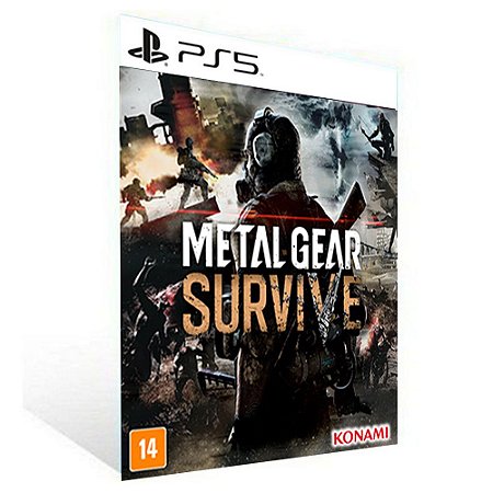 METAL GEAR SURVIVE PS5 -  PSN MÍDIA DIGITAL