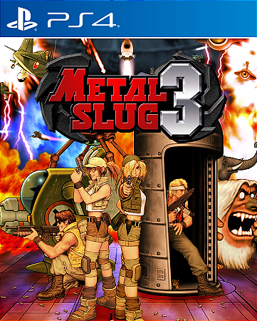 METAL SLUG 3 - PS4 - PSN MÍDIA DIGITAL