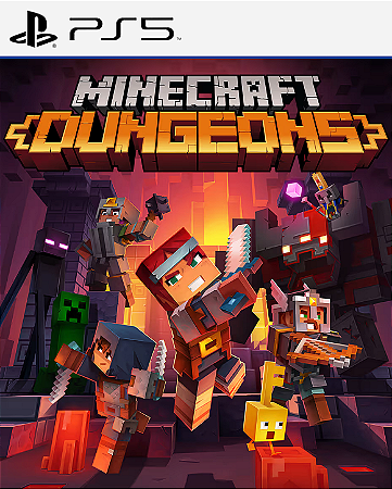 Minecraft Dungeons - PS5 - MÍDIA DIGITAL