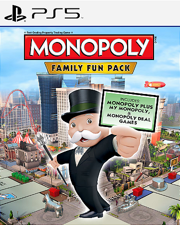 MONOPOLY Family Fun Pack - PS5 - PSN MÍDIA DIGITAL