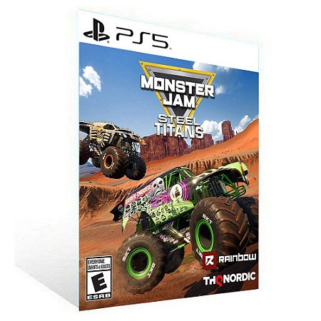 Monster Jam Steel Titans Ps5 - Psn - Mídia Digital