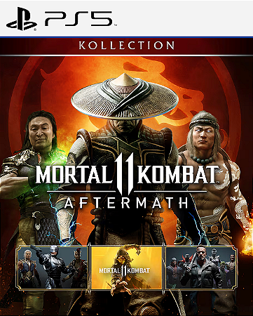 MORTAL KOMBAT 11 Aftermath - Kollection PS5 - MÍDIA DIGITAL