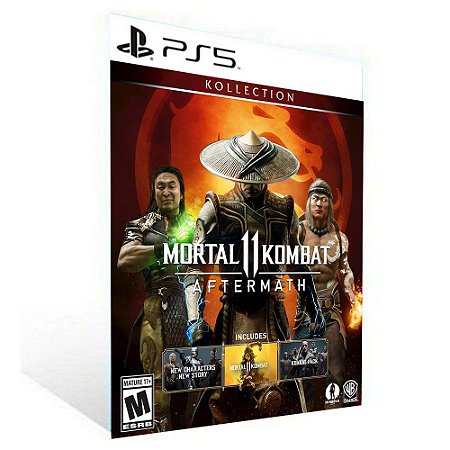 MORTAL KOMBAT  11 Aftermath - Kollection  PS5  - MÍDIA DIGITAL
