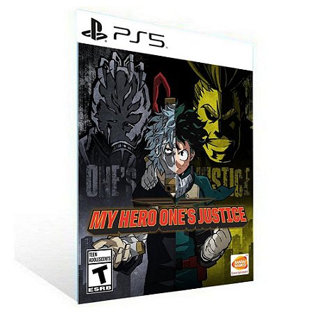 My Hero One's Justice - PS5 - PSN MÍDIA DIGITAL