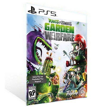 PLANTS VS ZOMBIES GARDEN WARFARE - PS5  - PSN MÍDIA DIGITAL
