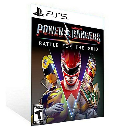 Power Rangers Battle for the Grid  - PS5  - PSN MÍDIA DIGITAL