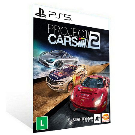 PROJECT CARS 2 - PS5 - PSN MÍDIA DIGITAL