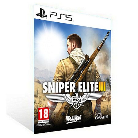 SNIPER ELITE 3  - PS5 - PSN MÍDIA DIGITAL