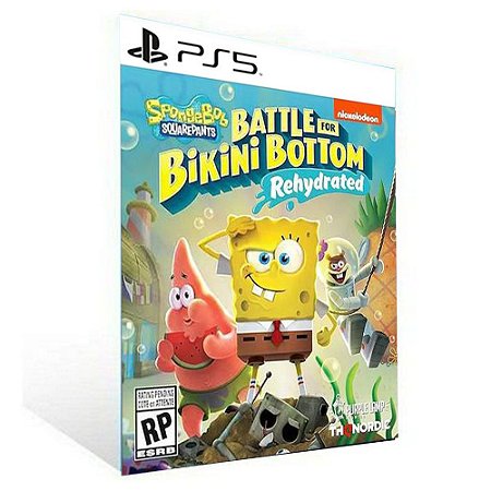 Bob Esponja Calça Quadrada - PS5 PSN MÍDIA DIGITAL