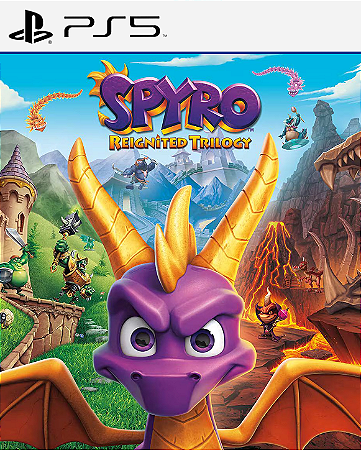 Spyro Reignited Trilogy - PS5 - PSN Mídia Digital