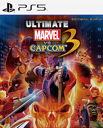 Ultimate Marvel vs. Capcom 3 PS5 - PSN Mídia Digital