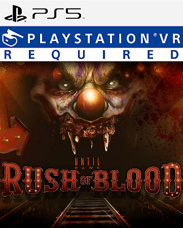 Until Dawn: Rush of Blood PS5 - PSN Mídia Digital