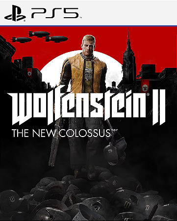 WOLFENSTEIN 2 THE NEW COLOSSUS - PS5 - PSN MÍDIA DIGITAL