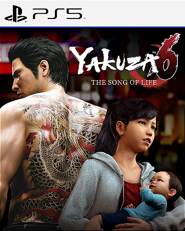 Yakuza 6: The Song of Life - PS5 - PSN MÍDIA DIGITAL