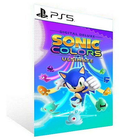 Sonic Colors: Ultimate PS5 - PSN MÍDIA DIGITAL