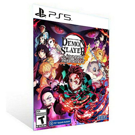 DEMON SLAYER -KIMETSU NO YAIBA- THE HINOKAMI CHRONICLES PS5 PSN MÍDIA DIGITAL