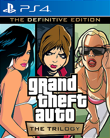 Grand Theft Auto: The Trilogy - The Definitive Edition GTA - PS4 - PSN MÍDIA DIGITAL