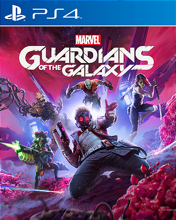 Marvel Guardiões da Galáxia - PS4 - Mídia Digital