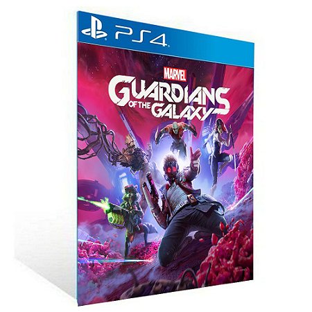 Marvel Guardiões da Galáxia Ps4 Psn Mídia Digital