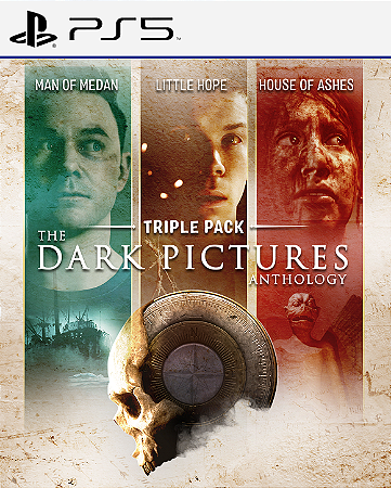 The Dark Pictures Anthology - Pacote Triplo - PS5 - PSN MÍDIA DIGITAL