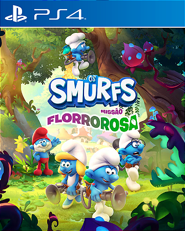OS SMURFS MISSÃO FLORROROSA - PS4 - PSN MÍDIA DIGITAL