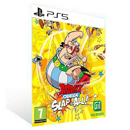 ASTERIX & OBELIX SLAP THEM ALL - PS5 - PSN MÍDIA DIGITAL