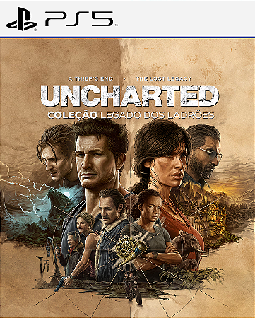 UNCHARTED: Coleção Legado dos Ladrões - PS5 - PSN MÍDIA DIGITAL