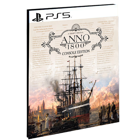 Anno 1800  PS5 - PSN MÍDIA DIGITAL