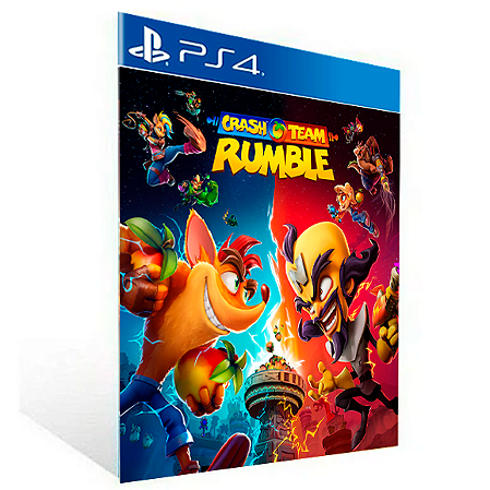 CRASH TEAM RUMBLE PS4 PSN MÍDIA DIGITAL