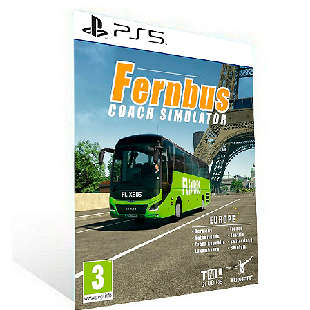 FERNBUS COACH SIMULATOR PS5 PSN MÍDIA DIGITAL